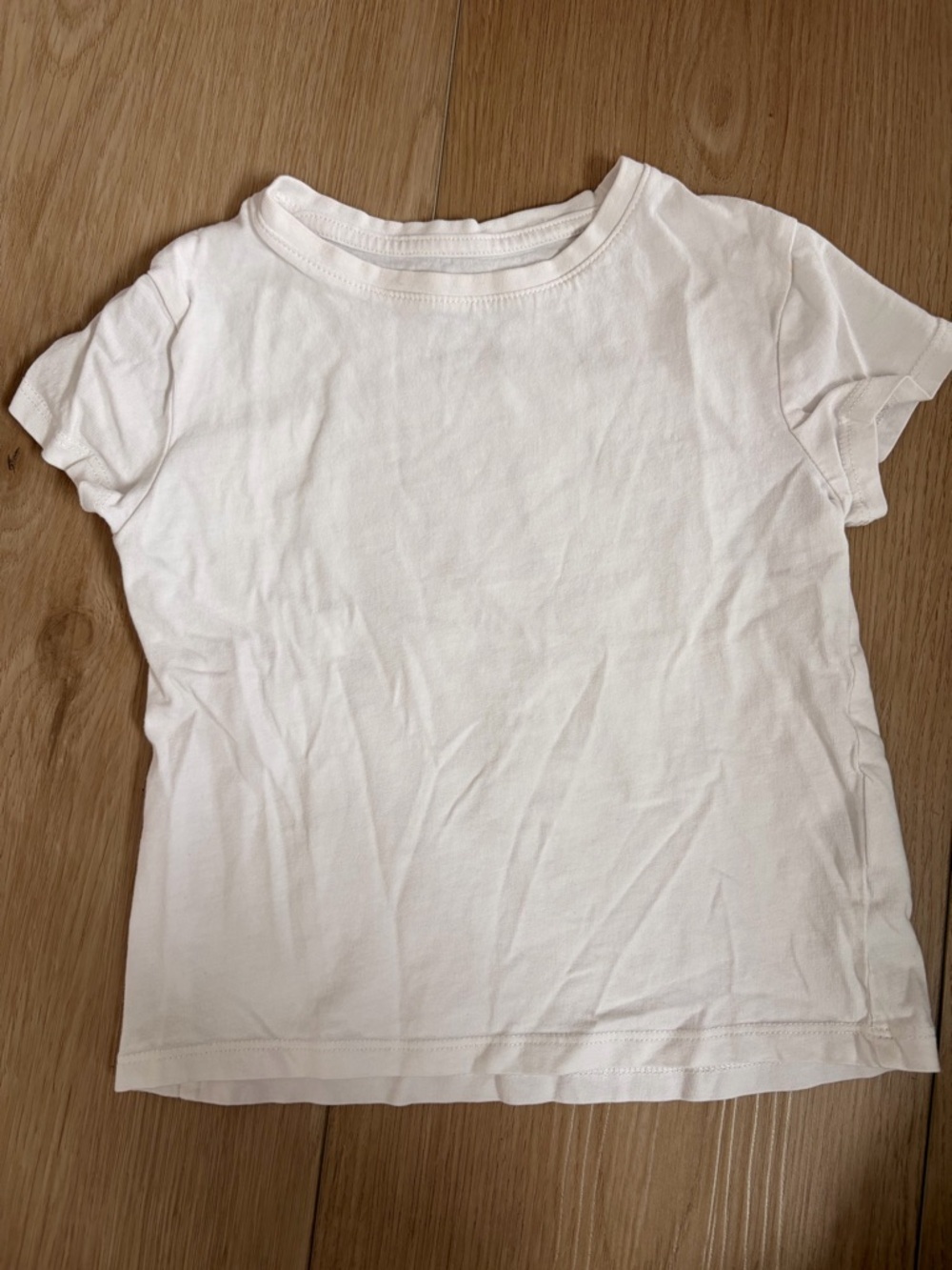H&M Kids Short Sleeve Tee Pack - Pink, White, Gray, Black - Picture 4 of 7